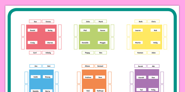 Seating Plan - Bar Farouk – بار فاروق