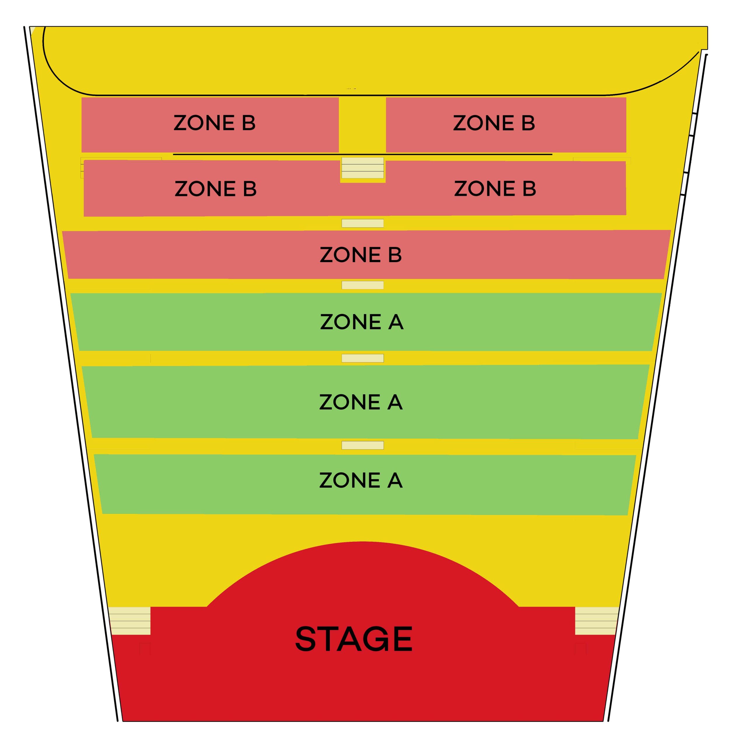 Seating Plan - Farah Nakhoul –  A Timeless Tribute