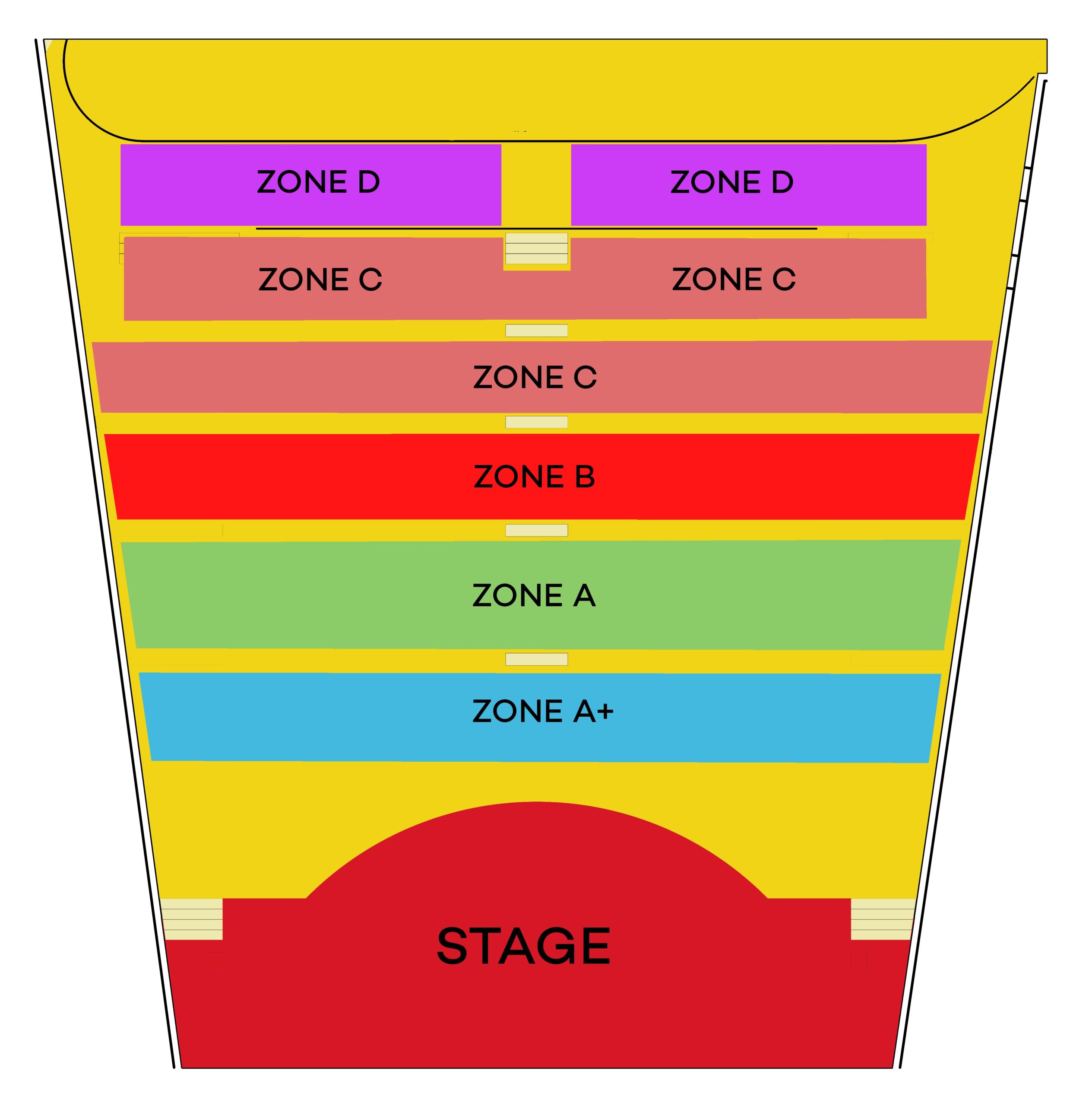 Seating Plan - حفلة فرج حّنا Haflit Faraj Hanna