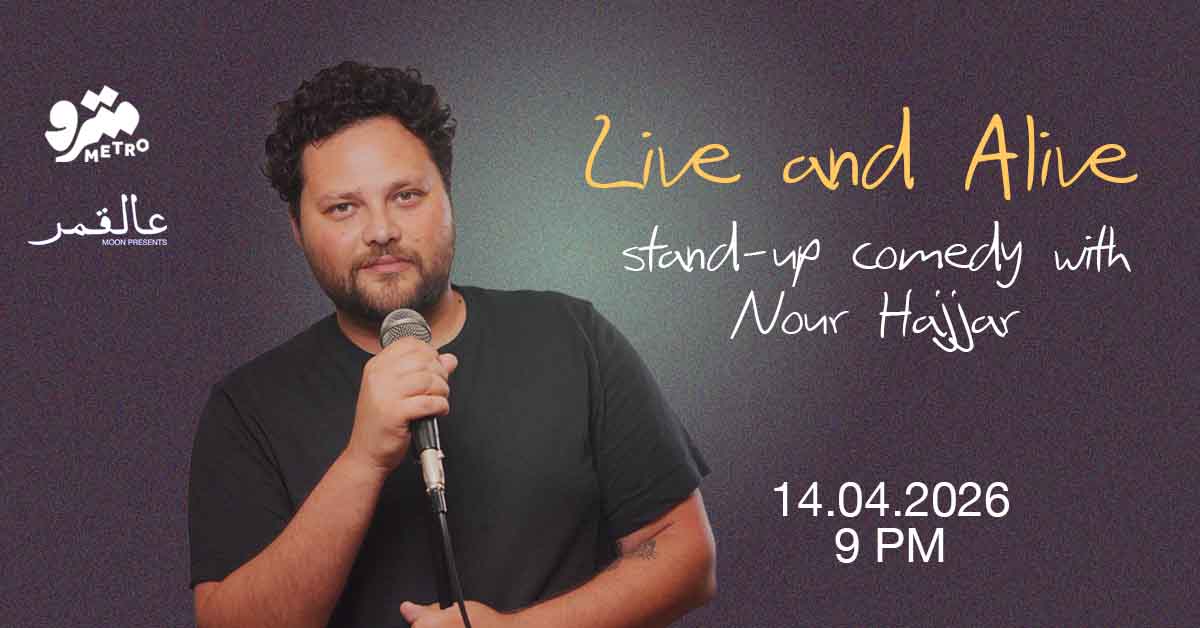 Live and Alive – Stand-up comedy with Nour Hajjar