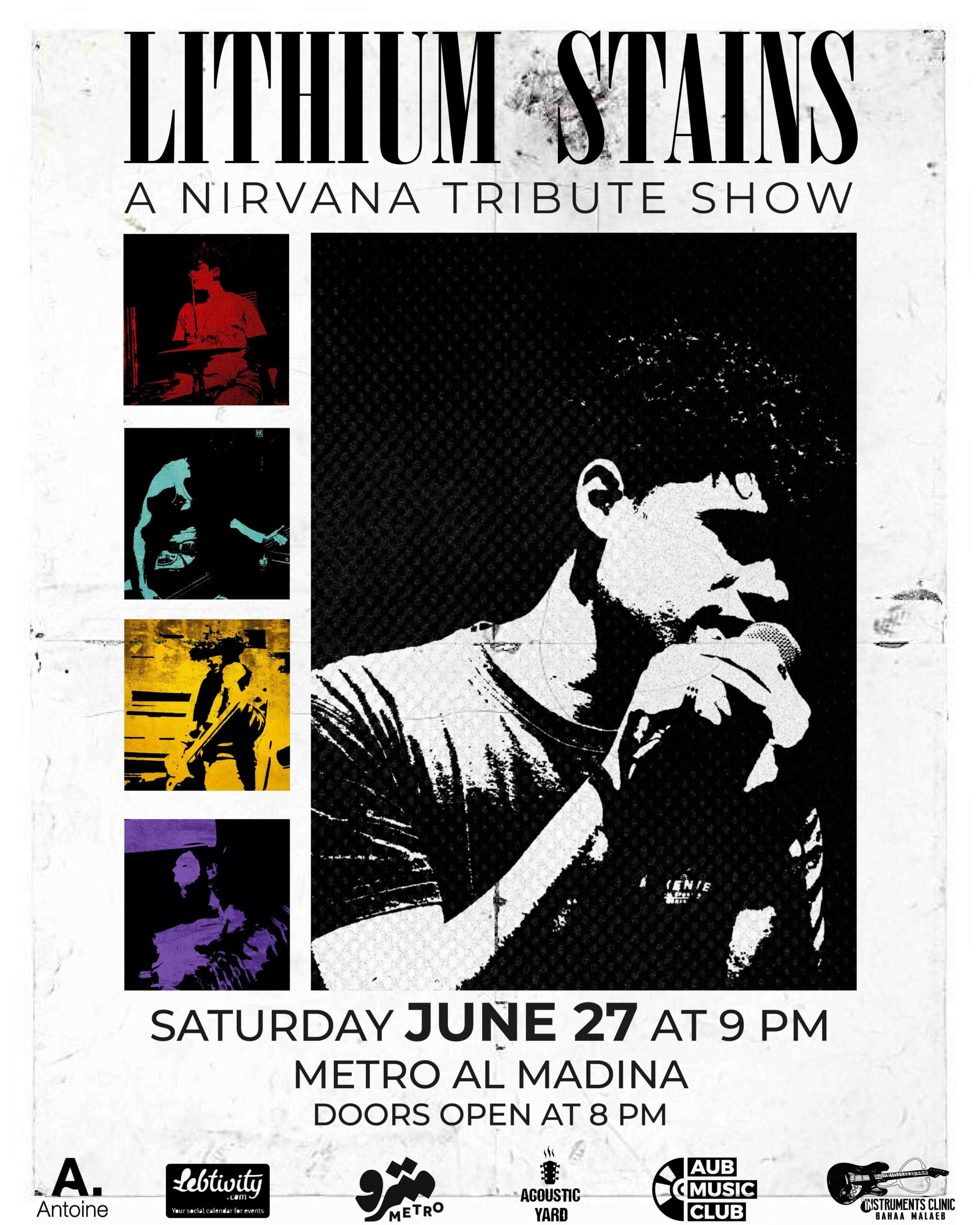 Lithium Stains, A Nirvana Tribute Show