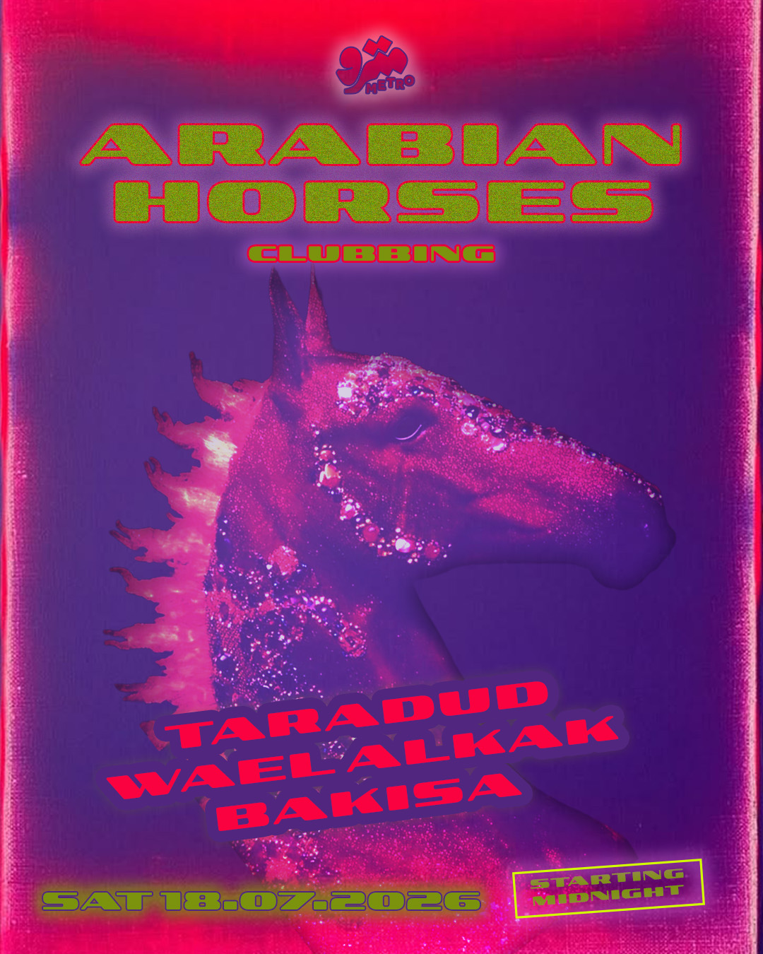 Arabian Horses Clubbing: Wael Alkak – Taradud – Bakisa
